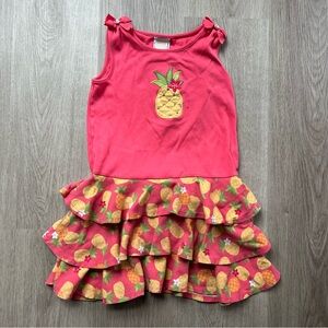 Kids Girls Pineapple Dress - Gymboree - Size 6